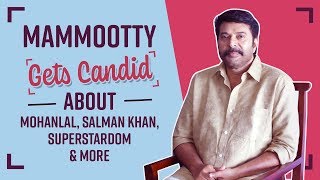 Mammootty on Mohanlal Salman Khan Dulquer Salman amp his struggling days  Mamangam Teaser [upl. by Acirtal]