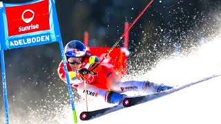 FIS Alpine Ski World Cup  Mens Giant Slalom RUN 1  Adelboden SUI  2024 [upl. by Heidie]