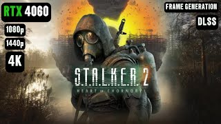 STALKER 2 Heart of Chornobyl RTX 4060 FPS TEST  STALKER 2 RTX 4060 amp i5 12400F Benchmark [upl. by Yeneffit]