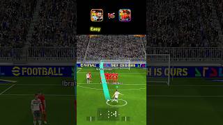 Messi vs Ronaldo Freekick Challenge 😱🔥 efootball efootball2024 efootball2025 shorts [upl. by Biel]