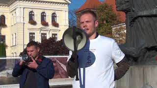 Protest rezydentów w Bydgoszczy [upl. by Socher]