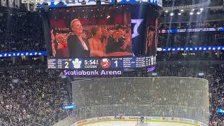 Toronto Maple Leafs 202223 Goal Horn LIVE At Scotiabank Arena [upl. by Rothberg654]