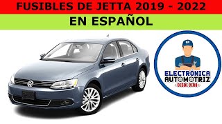 FUSIBLES DE JETTA 2019  2022 EN ESPAÑOL [upl. by Adnohs52]