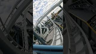 SeaWorld Orlando Penguin Trek Rollercoaster Ride POV shorts [upl. by Sebastien156]