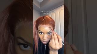 watch how the lace just ✨disappears✨wigs lacewigs wigtutorial wigtips shorts short hairstyle [upl. by Nylasej143]