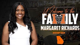 Mercer University hires Margaret Richards as an assistant coach [upl. by Granger]