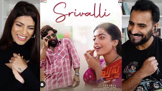 SRIVALLI Song REACTION  Pushpa  The Rise  Allu Arjun Rashmika  Javed Ali  Sukumar  Hindi [upl. by Marvin481]