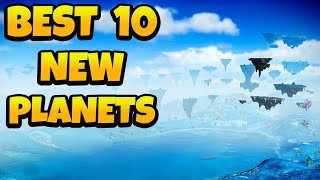 Best 10 New Planets in No Mans Sky Worlds Update [upl. by Rehpotsirhk]