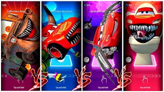 Cars 3 Mater vs Lighting McQueen Exe vs Lighting McQueen Eater vs Skibidi Toilet Lighting McQueen [upl. by Beaumont629]