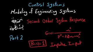 Second Order System Response Part 2  Control Systems  شرح بالعربى [upl. by Atteuqaj]