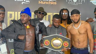 SEE WHAT HAPPENED WHEN PORTABLE amp CHARLES OKOCHA MEET AT FACEOFF AHEAD OF THEIR FIGHT [upl. by Dloraj12]