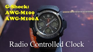 Radio Controlled Clock  AWGM100  How to manually received calibration signal  V014 [upl. by Yartnod877]