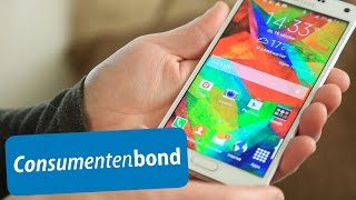 Samsung Galaxy Note 4  Review Consumentenbond [upl. by Osanna]