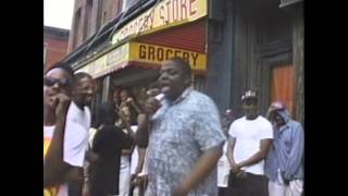 Biggie  1989  Freestyle Live From BedfordStuyvesant Block Party Brooklyn NY [upl. by Pedaiah]