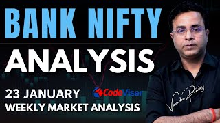 BANK NIFTY PREDICTION amp BANKNIFTY ANALYSIS  Tuesday 23 January [upl. by Enrobyalc691]