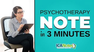 Psychotherapy Note in 3 Minutes Software for Therapists Counselors and Psychologists [upl. by Ecille]