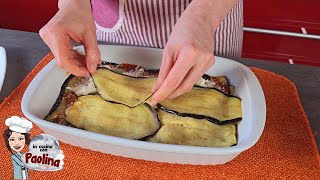 PARMIGIANA DI MELANZANE Ricetta della vera parmigiana di melanzane Come fare la parmigiana [upl. by Pazit]