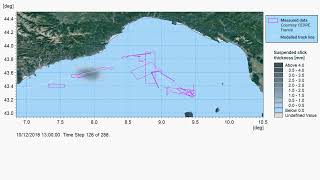 MIKE 213 Oil Spill  Simulation of a Bunker Oil Spill Incident [upl. by Nylrebma]