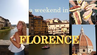 a weekend in Florence💐 study abroad vlog trying viral sandwiches duomo museums and friends [upl. by Eurd692]