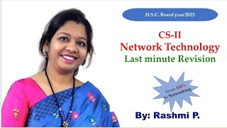 HSC Board 2023  Important questions  Network Technology  Last minute revision  TCPIP [upl. by Nho20]