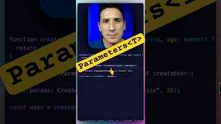 Parameters ➡️ Utility Type ➡️ TypeScript coding programming typescript typescripttutorial [upl. by Kele]