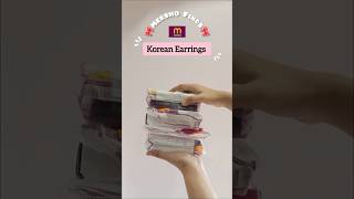 Meesho Korean Earrings 🌸🎀 accessories earrings koreanearrings meesho viralvideo youtubeshort [upl. by Janiuszck445]