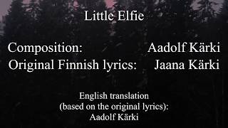 Aadolf Kärki – Little Elfie [upl. by Aicaca923]