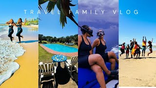 Travel VLOG Family Holiday to Durban Snorkelling amp Swimming in the rain Premier Resort Cutty Sark [upl. by Atinrahs343]