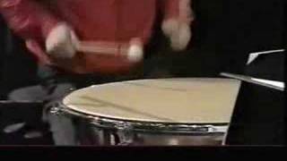 eotvos percussion concerto triangel part 4 timpani [upl. by Tolkan]