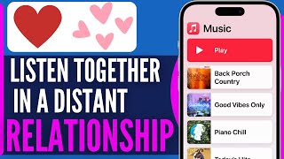 How To Listen To Songs Together In Long Distance Relationship 2024 [upl. by Russel]