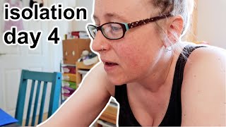 ISOLATION VLOG  DAY 4 amp How to do an NHS Test and Trace LATERAL FLOW TEST DAILY VLOGS UK [upl. by Liagiba809]