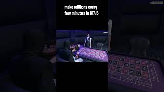 GTA 5 Online Unlimited Money Glitch Millions In Minutes [upl. by Nnylrac391]