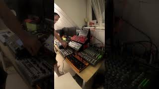 Techno live jam with Behringer Neutron CAT Crave TD3 and Akai MPC Live [upl. by Anuahs]