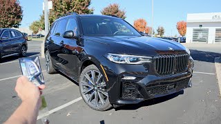 2022 BMW X7 M50i xDrive Start Up Exhaust POV Test Drive and Review [upl. by Stephenie]