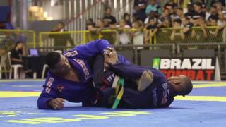 Erberth Santos vs Gilmar Oliveira at BJJ Rio Winter Open 2016 [upl. by Lemmy]