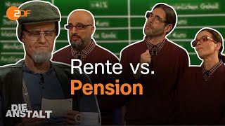 Warum rechnet niemand mit der deutschen Beamtenpension ab  Die Anstalt [upl. by Hendon]