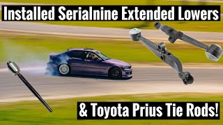 How to install Serialnines IS300 Extended Lowers and Prius Tie Rods [upl. by Henden]