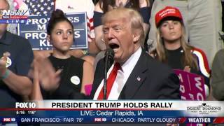 FULL SPEECH President Trump Holds Rally in Cedar Rapids Iowa June 21 2017 FNN [upl. by Assirahc191]