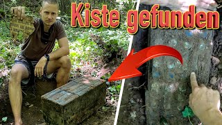 Mysteriöse Kiste bei Schatzsuche im Panzer Wald gefunden Metalldetektor Sondeln mit Fritz Meinecke [upl. by Odracer]