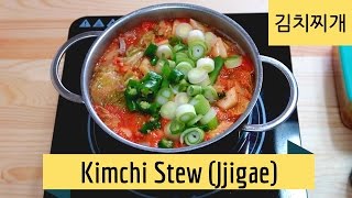 How to make Kimchi Stew Kimchi Jjigae [upl. by Ellezaj]