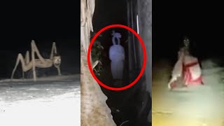 5 Encuentros Paranormales Captados En Cámara  VIDEOS DE TERROR VOL 2 [upl. by Rudolfo611]