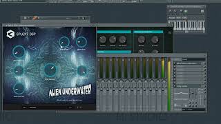 Alien Underwater and Bass  Experimental alien VST Effect plugin [upl. by Acinomal]