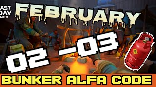 Bunker Alfa code February 02  February 03 2024 LDOE Last Day On Earth [upl. by Akiner646]