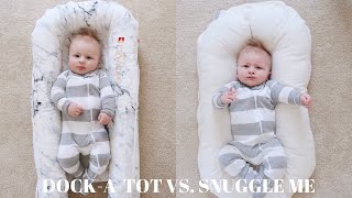 DockATot or Snuggle me organic My review on both these products [upl. by Irneh]