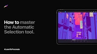 How to master the Automatic Selection tool in Procreate [upl. by Becht]