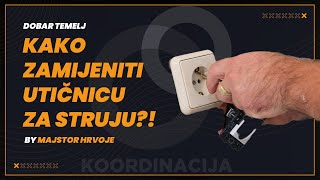 Kako samostalno zamijeniti utičnicu za struju DOBAR TEMELJ S2E10 [upl. by Atnovart]