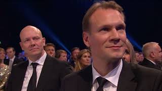 Idrottsgalan 2016 årets hederspris Peter Forsberg Mats Sundin amp Nicklas Lidström [upl. by Mignonne]