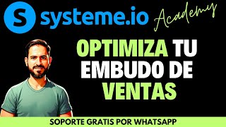 Cómo analizar un embudo de ventas completo para optimizarlo con Systeme io [upl. by Atiloj]