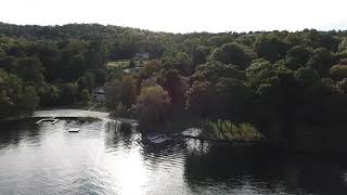 Aerial Tour of Sail Harbour On Candlewood Lake [upl. by Yuille383]