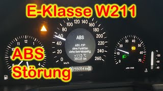 ABS Ausfall W211  S211 daran kann es liegen [upl. by Arivle742]